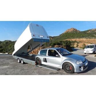 Woodford RL 3000 - Lukket trailer - 3.000 kg - Bred model - 2 aksler